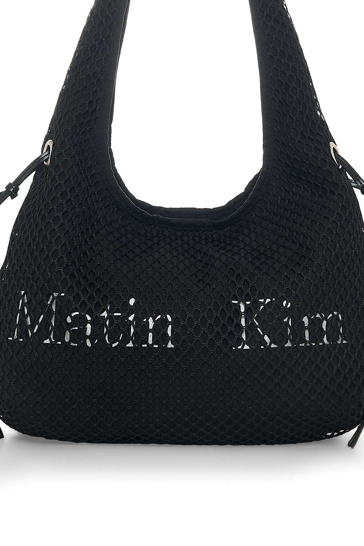 Matin Kim - Side Strap Mesh Mini Tote Bag (Black) product image 3 | TRAB K-Fashion Australia