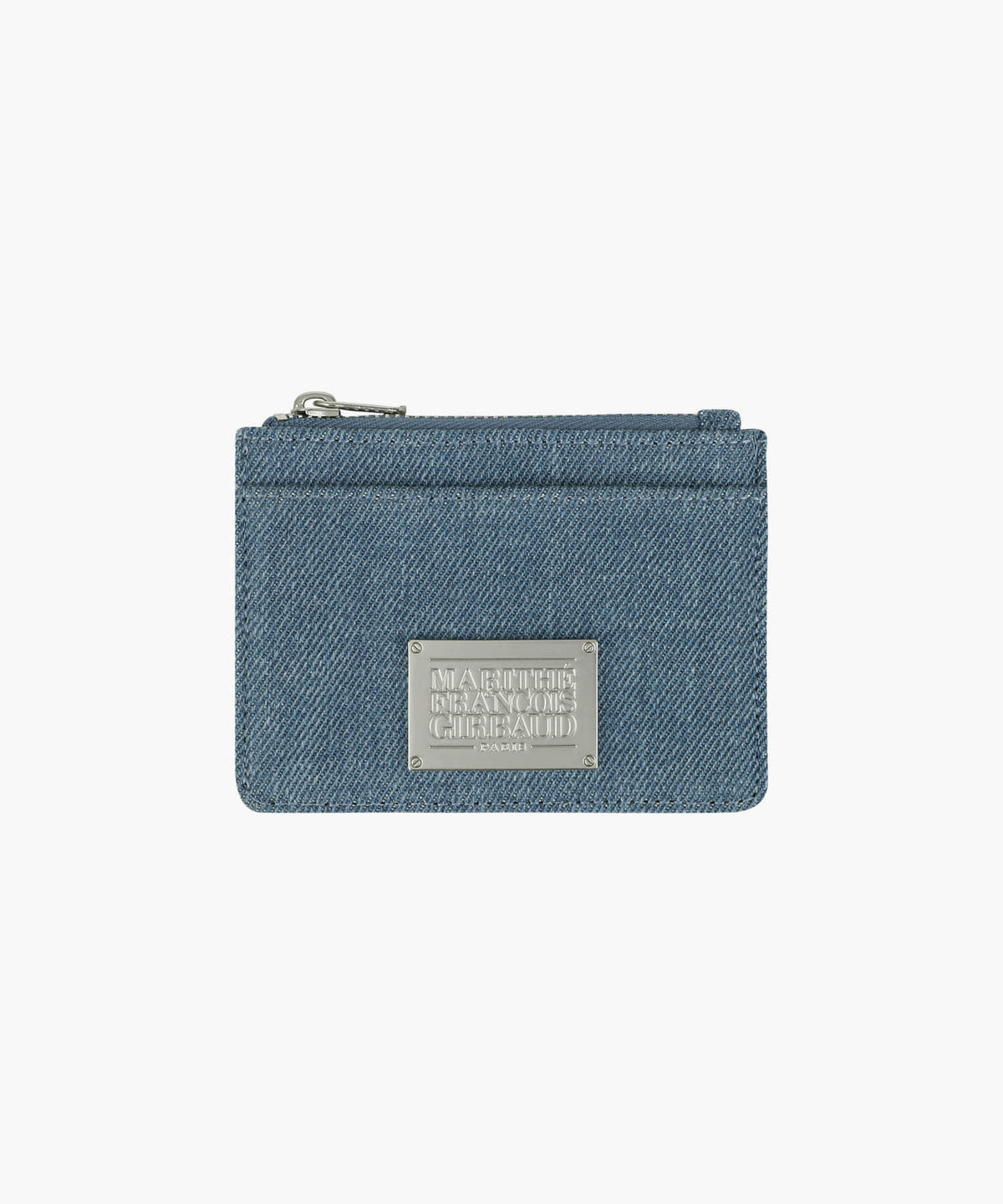 Marithe & Francois Girbaud - Classic Logo Zip Card Wallet (Blue) product image 1 | TRAB K-Fashion Australia