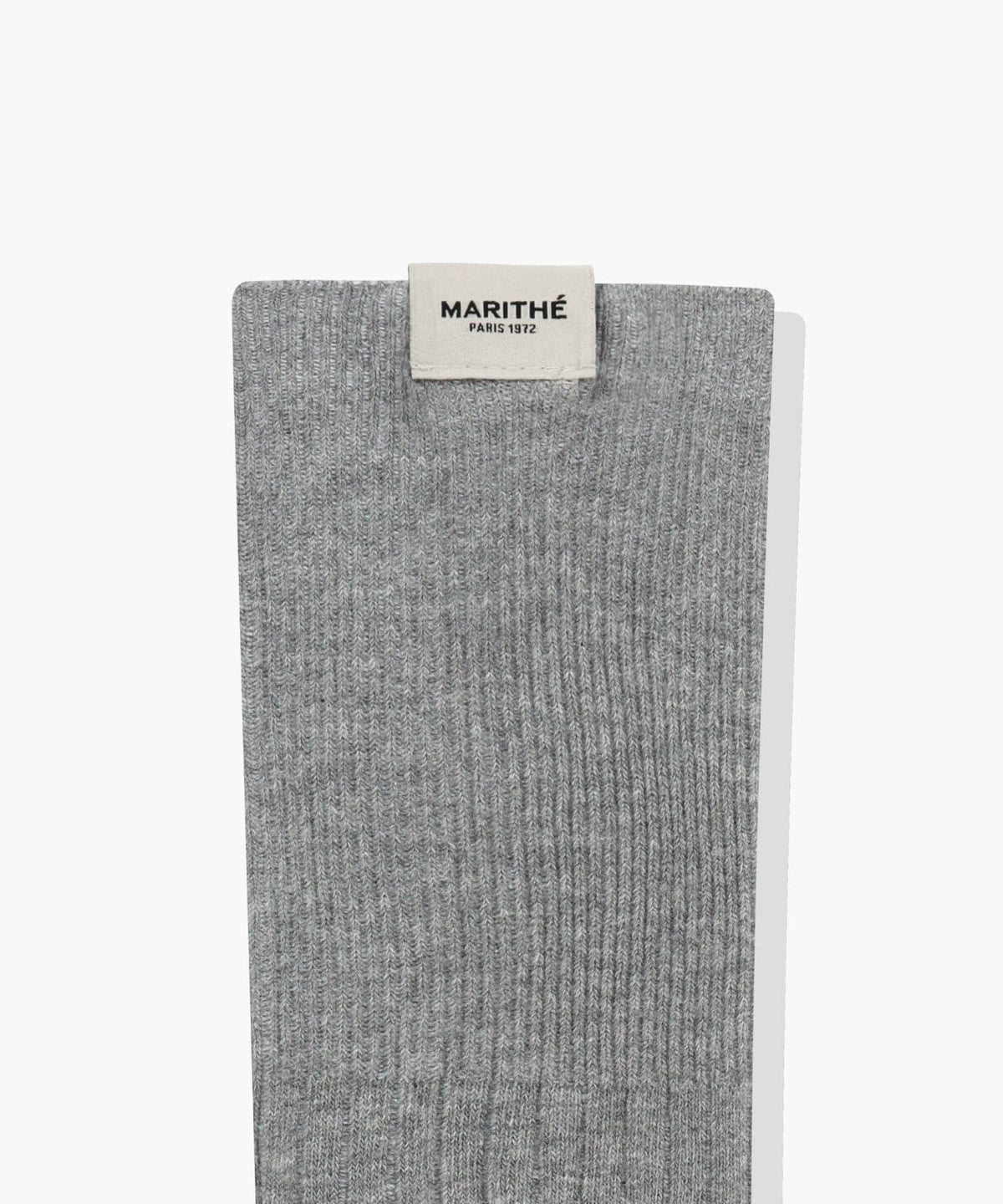 Marithe & Francois Girbaud - Over Knee Long Socks (Light Heather Gray) product image 3 | TRAB K-Fashion Australia