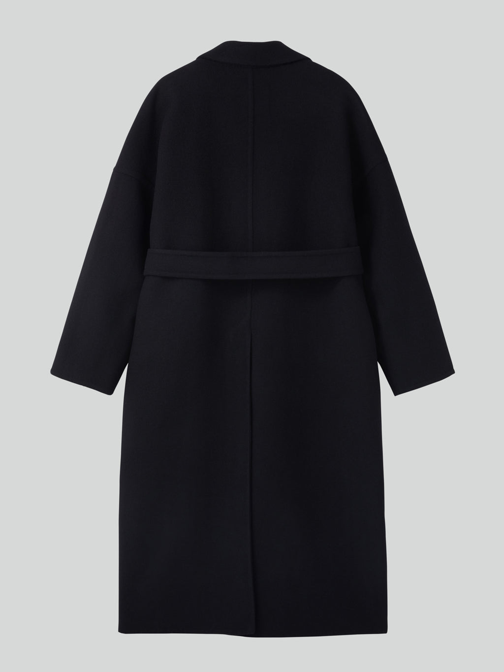 Recto - Classic Belted Handmade Coat (Black) product image 9 | TRAB K-Fashion Australia