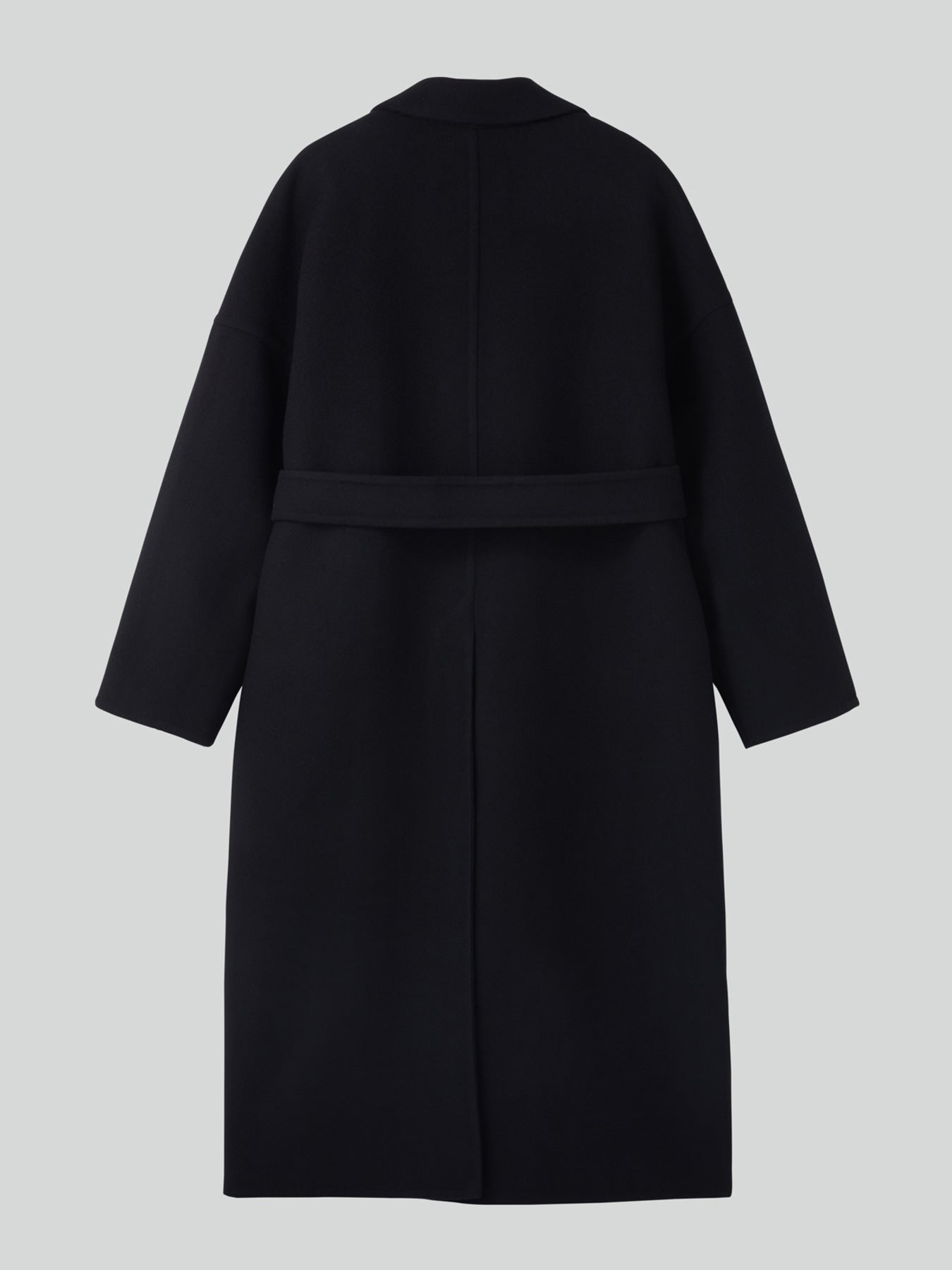 Recto - Classic Belted Handmade Coat (Black) product image 9 | TRAB K-Fashion Australia