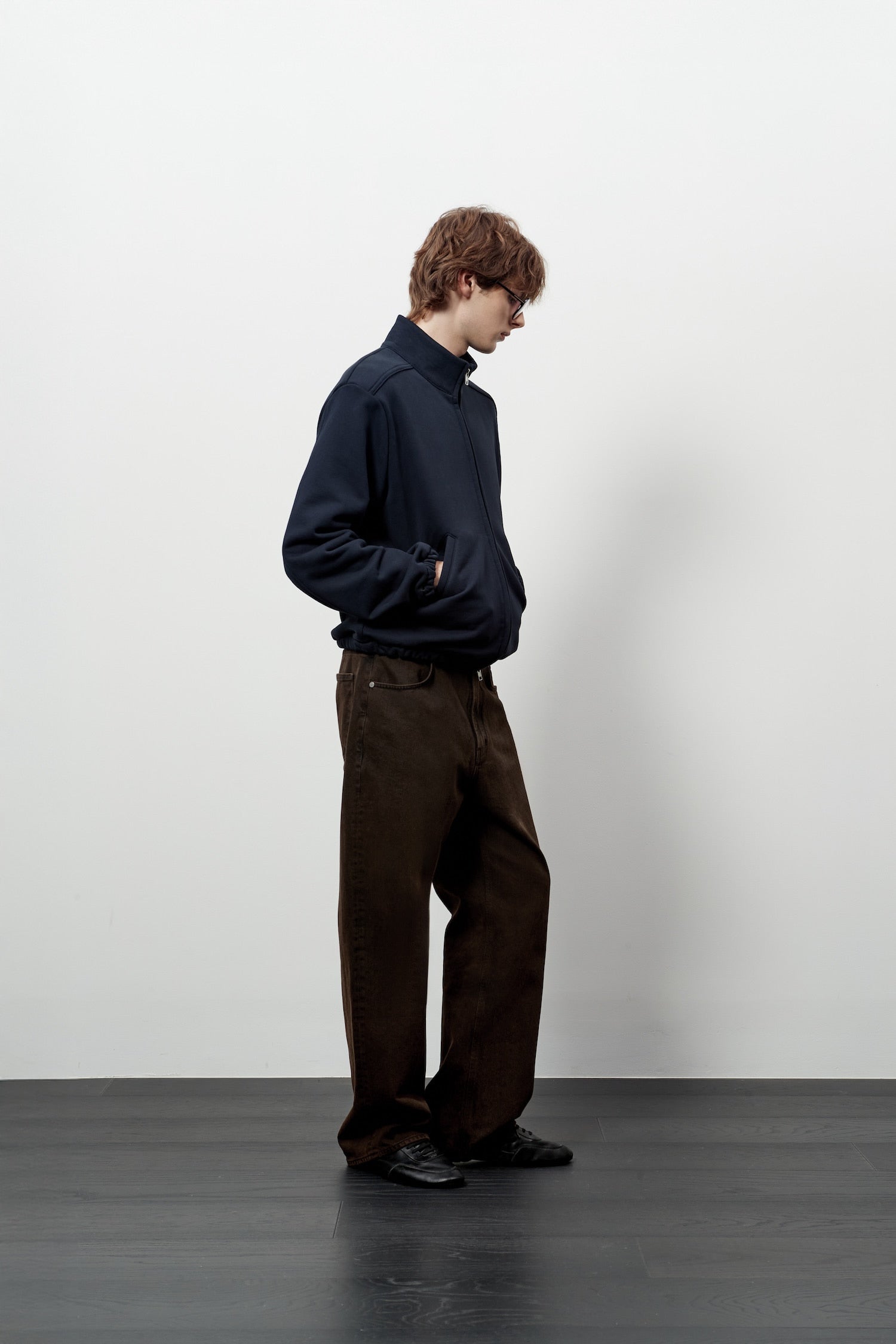 Stu - French Terry Jacket (Navy) product image 9 | TRAB K-Fashion Australia