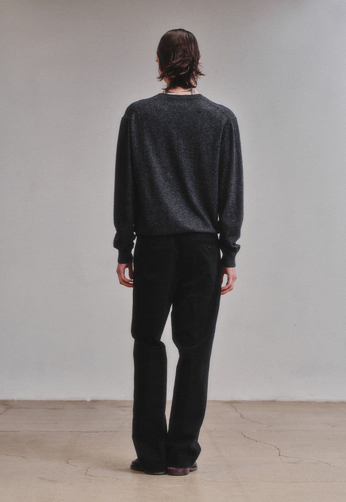 Art if acts - Cashmere V-Neck Knit (Anchor) product image 4 | TRAB K-Fashion Australia