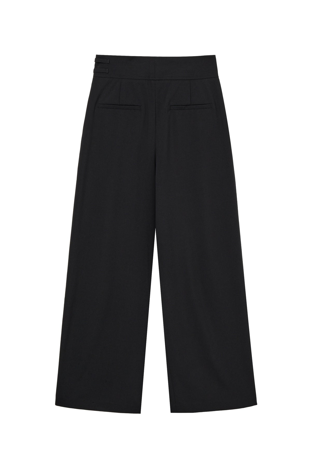 Deinet - Belted Wrap Trousers (Black) product image 2 | TRAB K-Fashion Australia