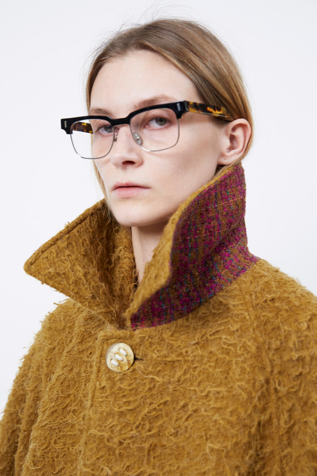 Andersson Bell - Unisex Casentino Raglan Coat (Brown) product image 14 | TRAB K-Fashion Australia