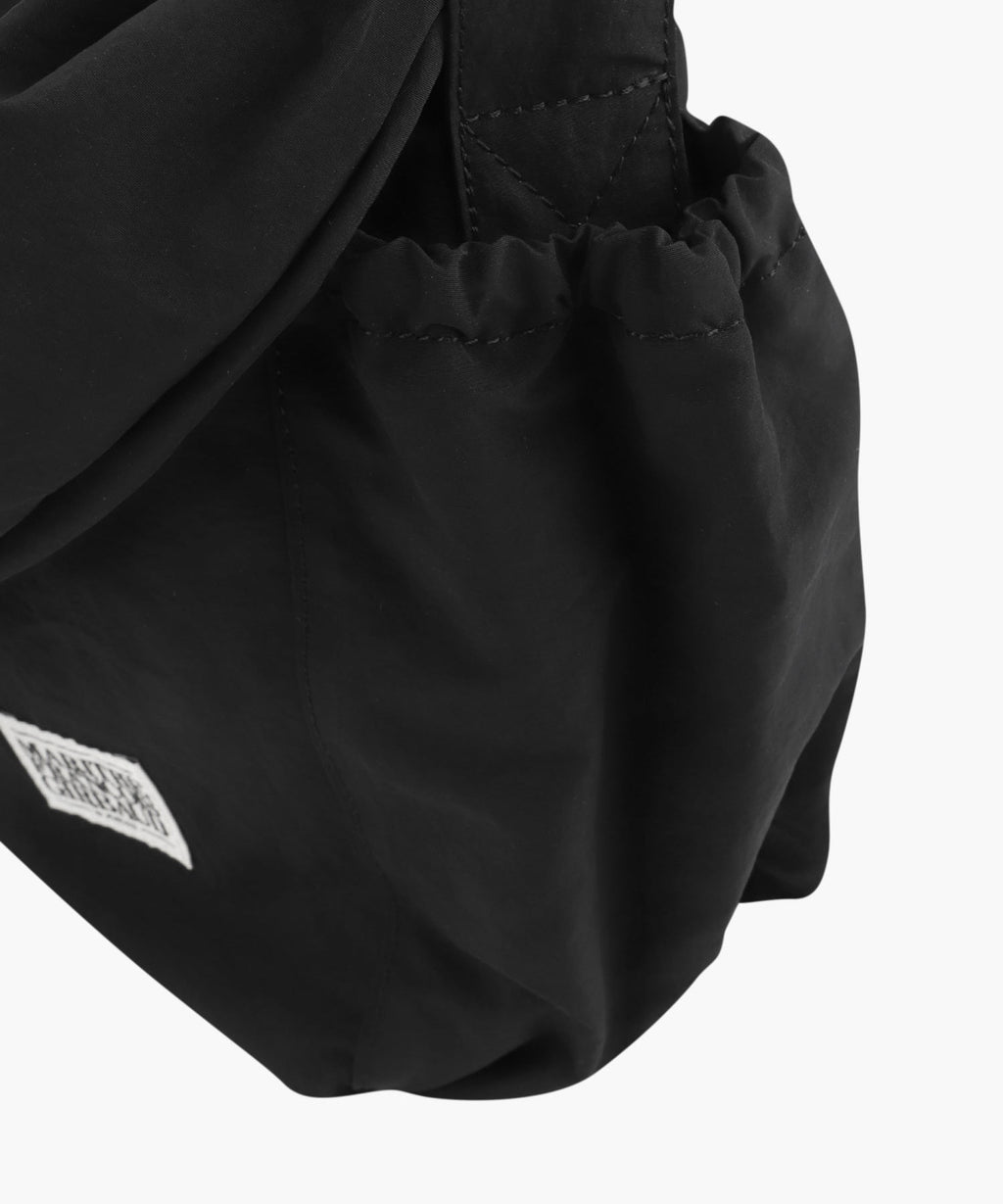 Marithe & Francois Girbaud - Classic Logo String Nylon Cross Bag (Black) product image 5 | TRAB K-Fashion Australia