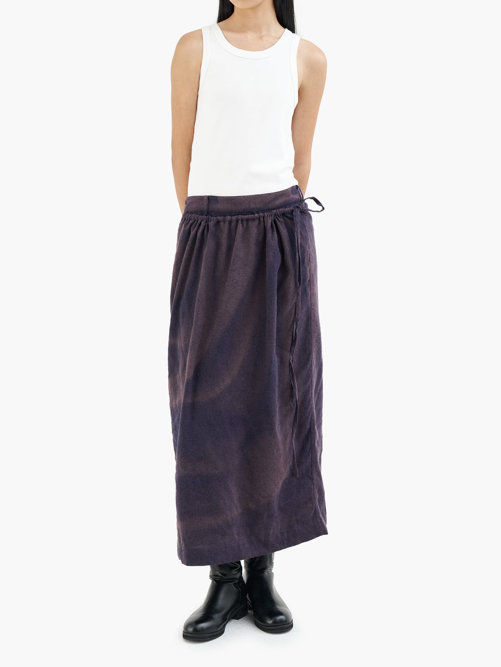 Jiyong Kim - Sun-Bleached Layered Skirt (Purple) product image 3 | TRAB K-Fashion Australia