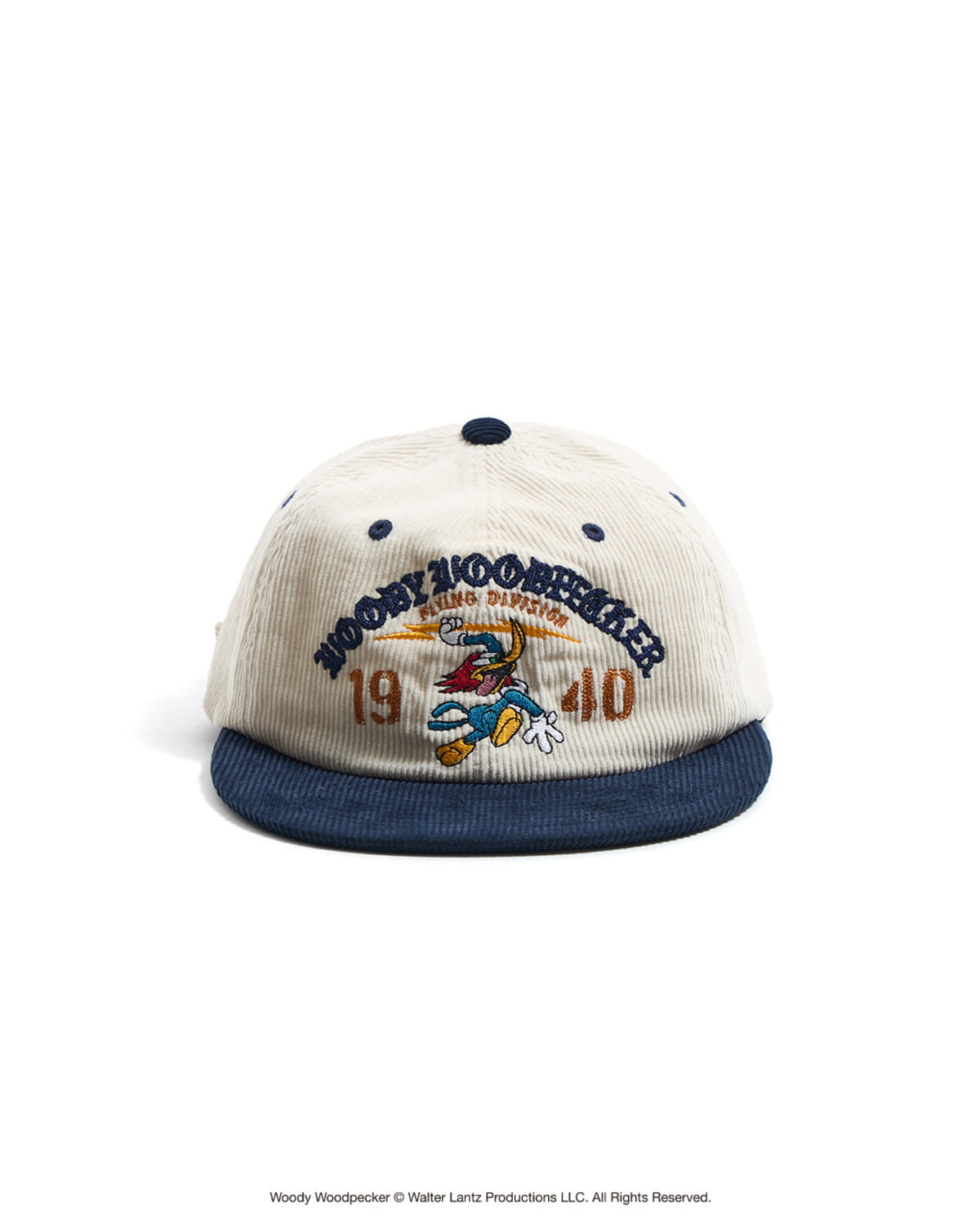 Eastlogue - Flying Division Embroidered Cap (Navy & Cream) product image 1 | TRAB K-Fashion Australia