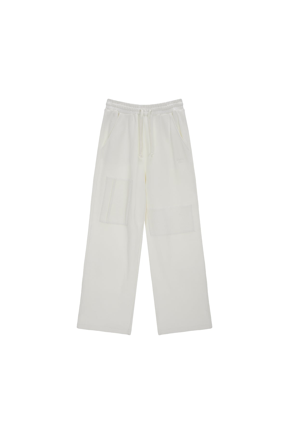 Matin Kim - Patch Point Sweatpants (Ivory) product image 1 | TRAB K-Fashion Australia