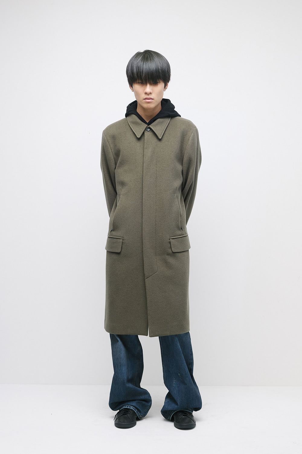 Hatchingroom - Military Coat (Olive) product image 13 | TRAB K-Fashion Australia