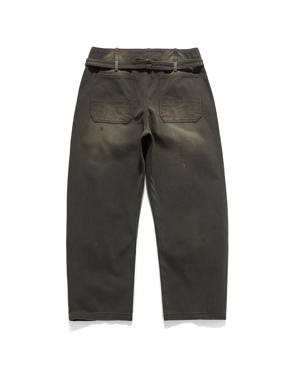 Eastlogue - Cinch Back Curved Pants (Vintage Charcoal) product image 2 | TRAB K-Fashion Australia