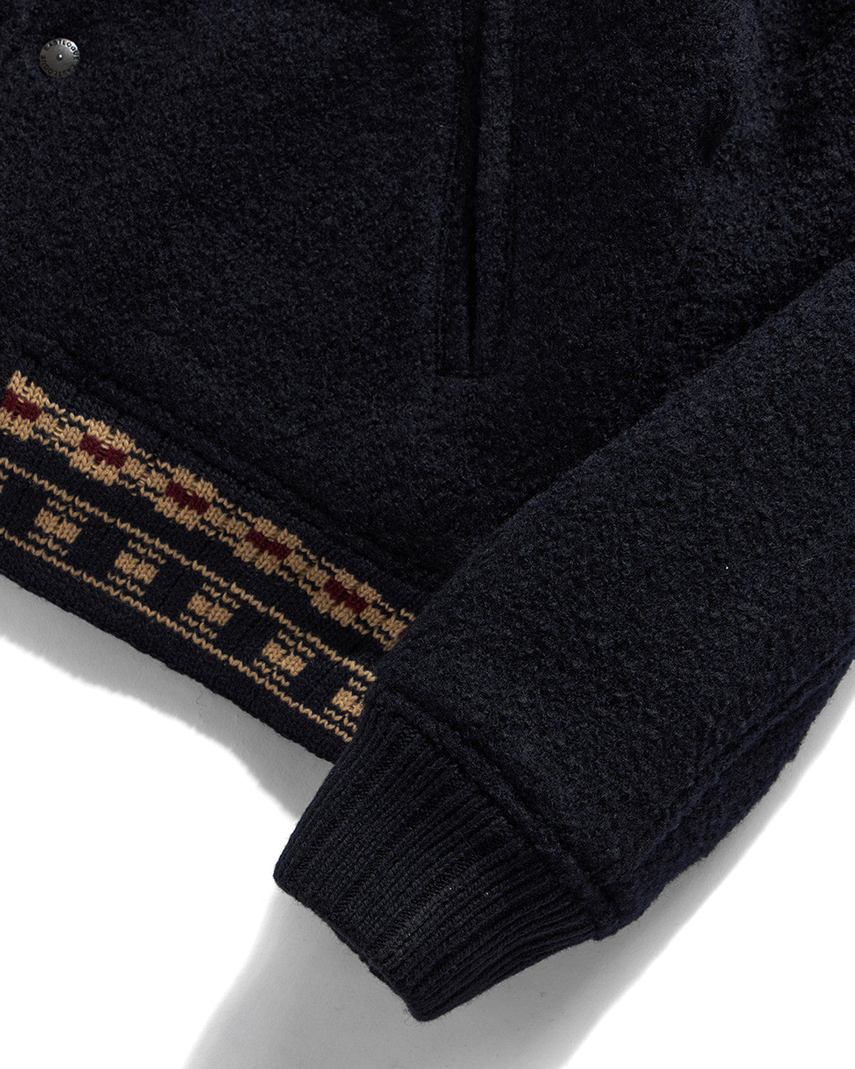 Eastlogue - Teddy Blouson Jumper (Navy) product image 4 | TRAB K-Fashion Australia