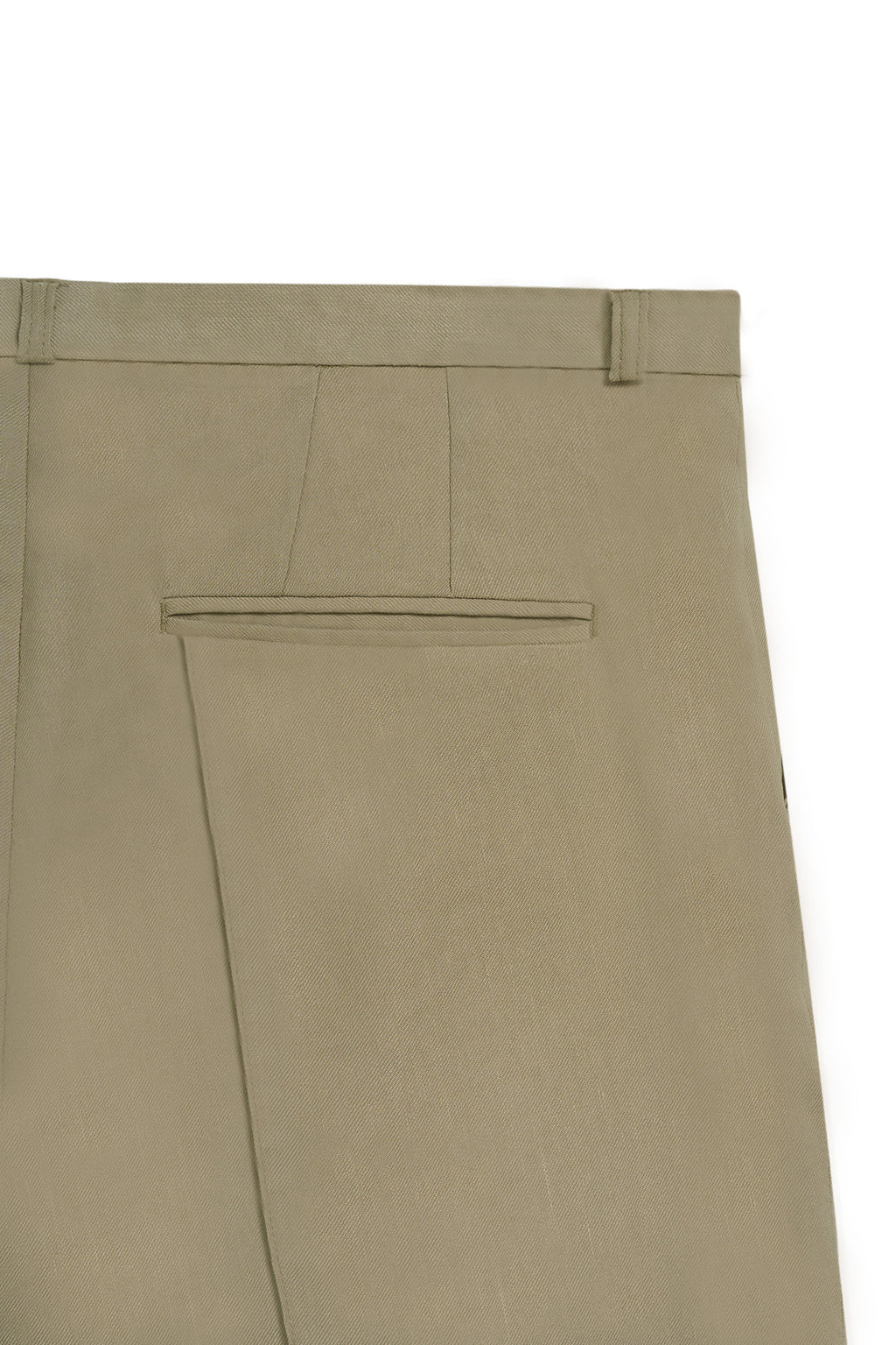 STU - Low Rise Pin Tuck Linen Slacks (Beige) product image 15 | TRAB K-Fashion Australia