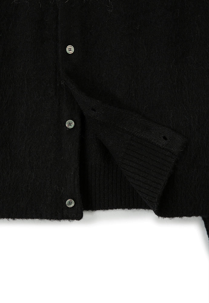 Art if acts - Fair Isle Mohair Cardigan (Black) product image 11 | TRAB K-Fashion Australia