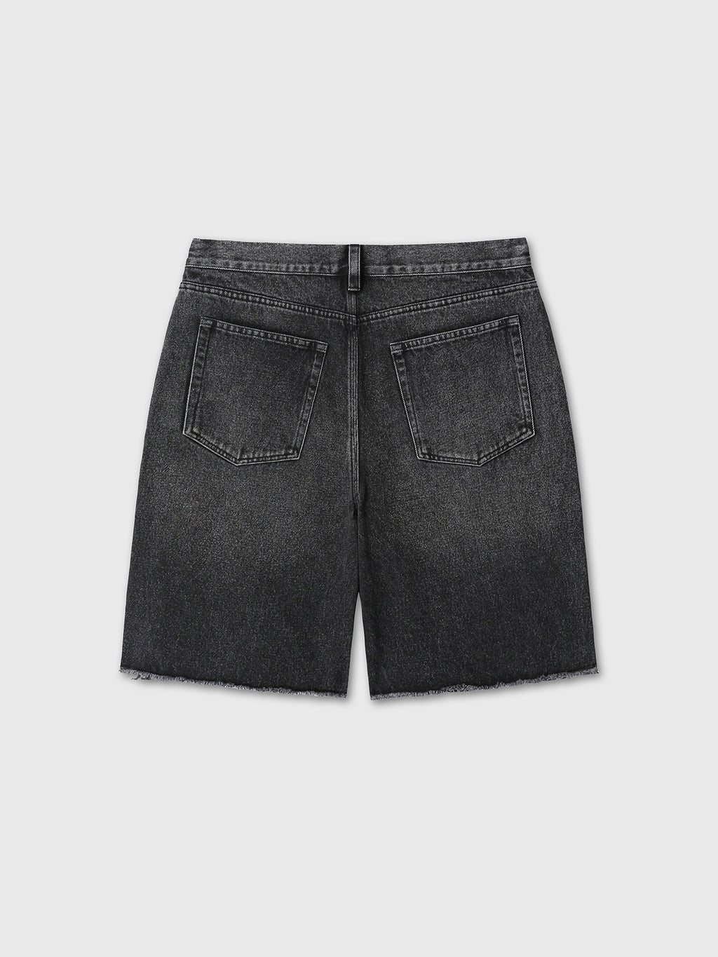 Tonywack - Raw Hem Denim Shorts (Vintage Black) product image 10 | TRAB K-Fashion Australia