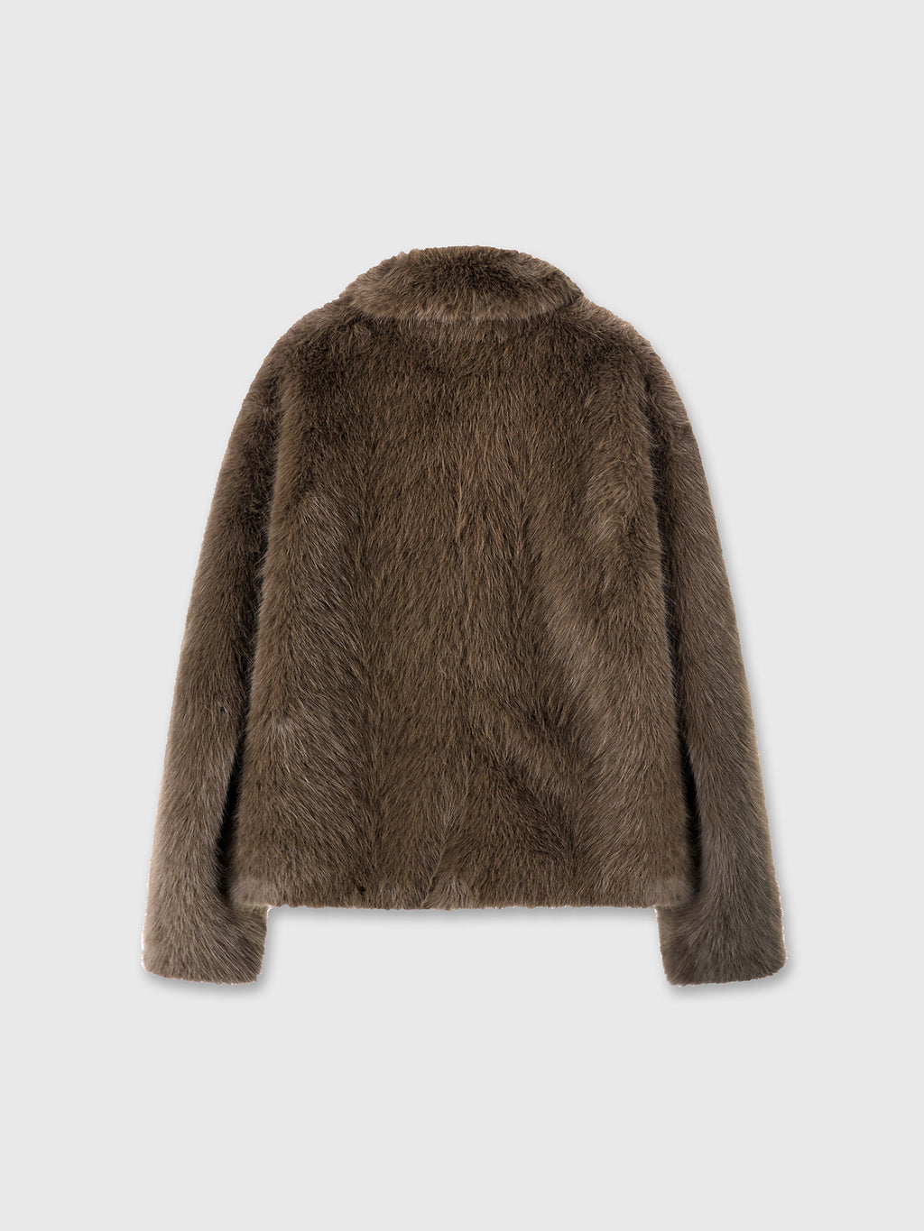 Tonywack - Faux Fur Relaxed Blouson (Mocha) product image 13 | TRAB K-Fashion Australia