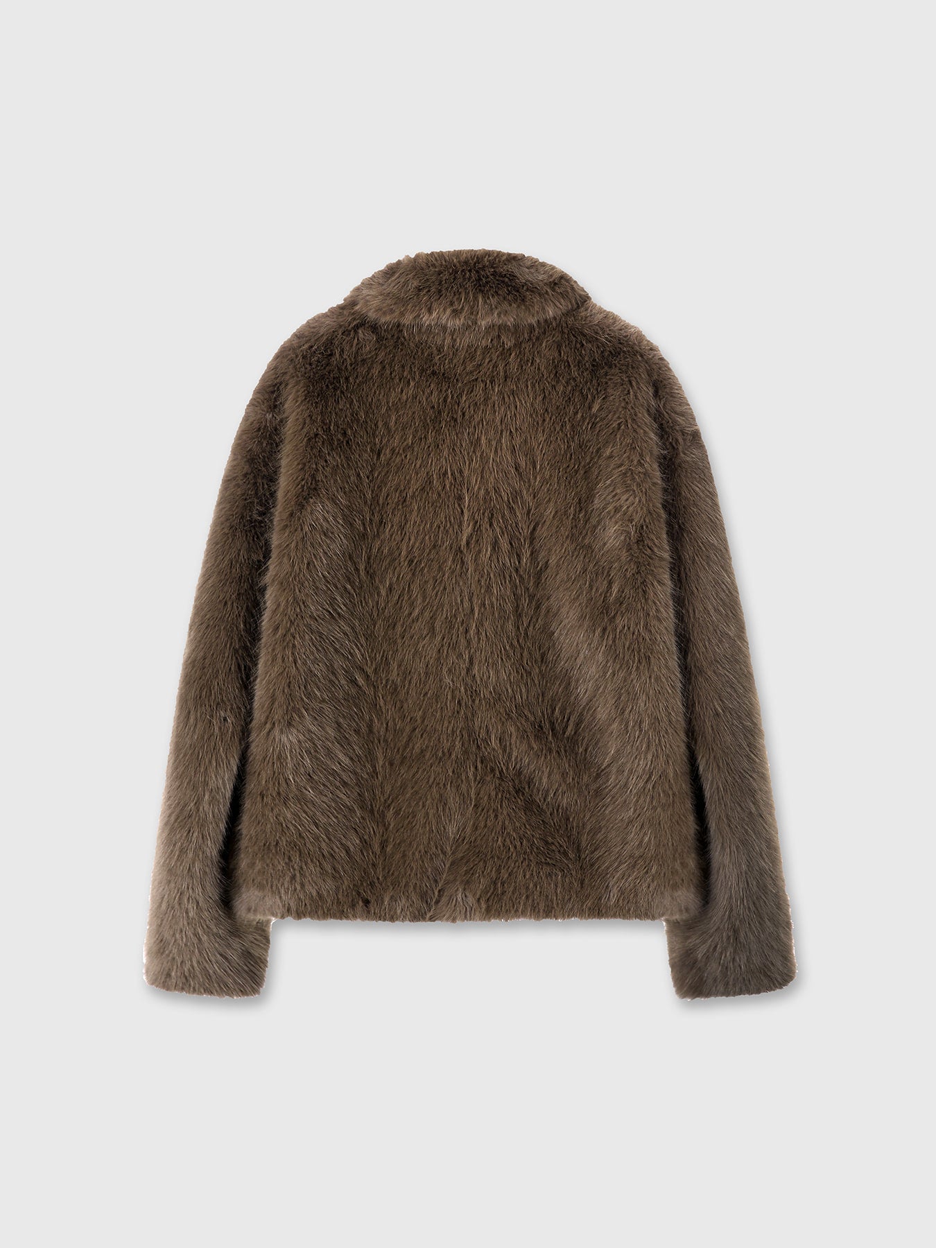 Tonywack - Faux Fur Relaxed Blouson (Mocha) product image 13 | TRAB K-Fashion Australia