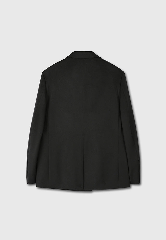 Tonywack - Cashmere Hidden Button Tailored Blazer (Black) product image 9 | TRAB K-Fashion Australia