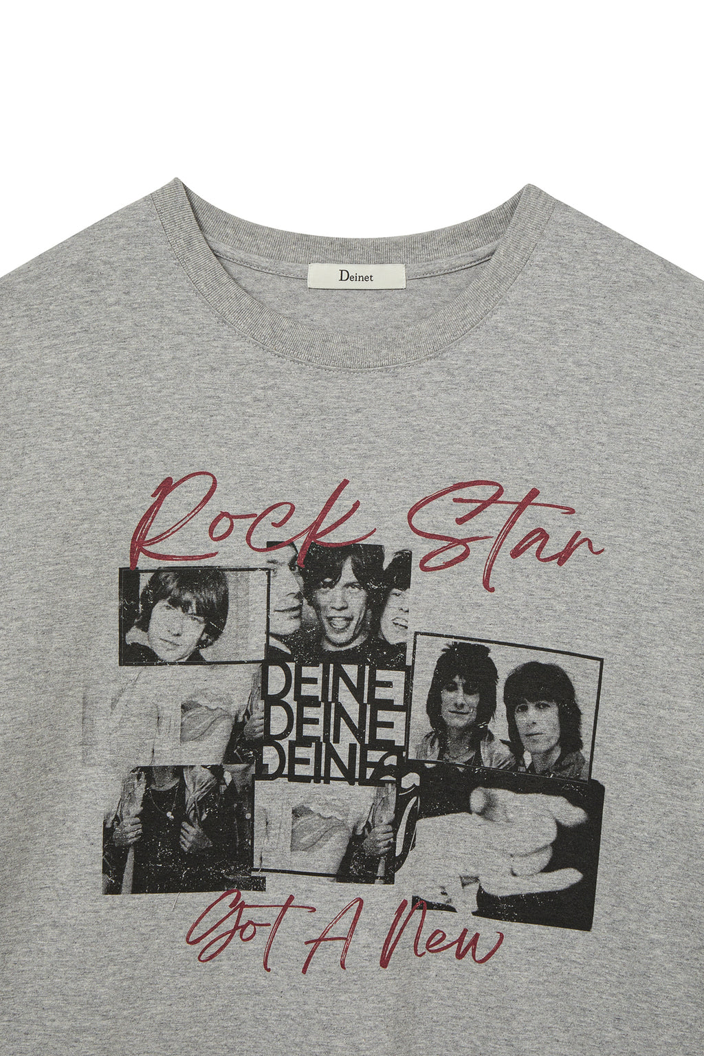 Deinet - Band Graphic T-Shirt (Melange Grey) product image 13 | TRAB K-Fashion Australia