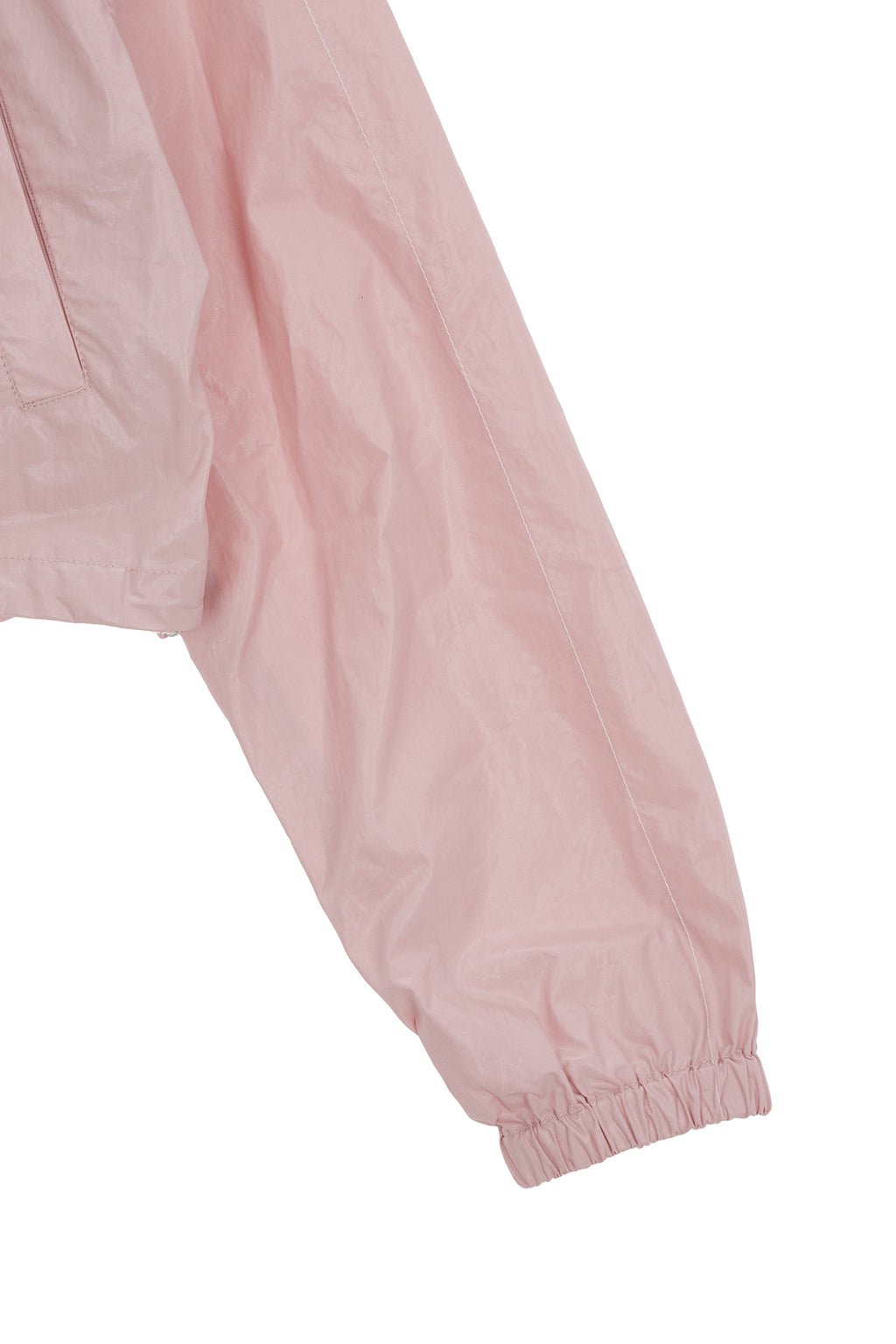 Matin Kim - Matin Crop Hoody Coating Jumper (Pink) product image 4 | TRAB K-Fashion Australia