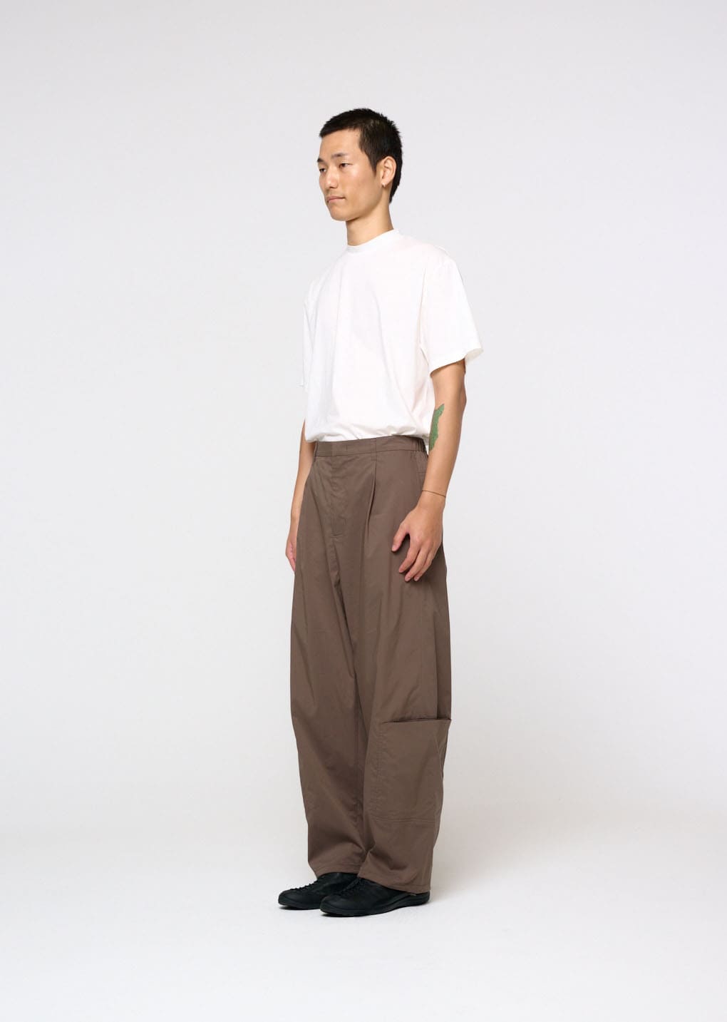Amomento - Pocket Work Pants (Khaki) product image 3 | TRAB K-Fashion Australia