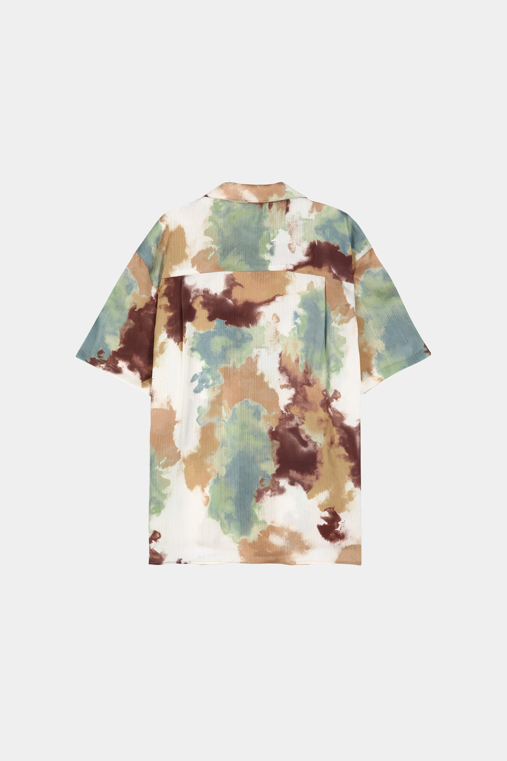 Andersson Bell - Nana Open Collar Shirt (Beige/Brown) product image 8 | TRAB K-Fashion Australia