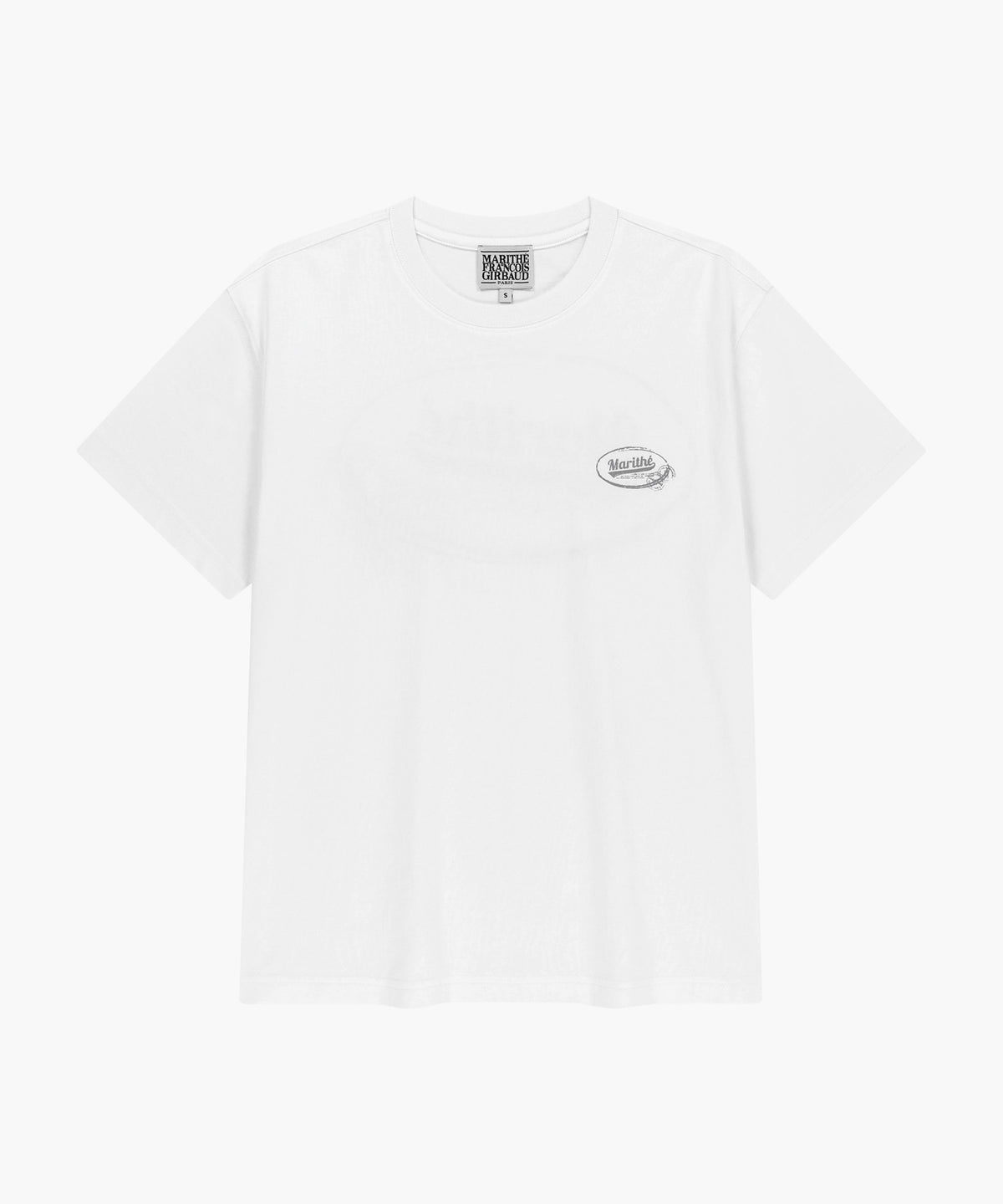 Marithe & Francois Girbaud - Vintage Logo Typo Tee (White) product image 6 | TRAB K-Fashion Australia