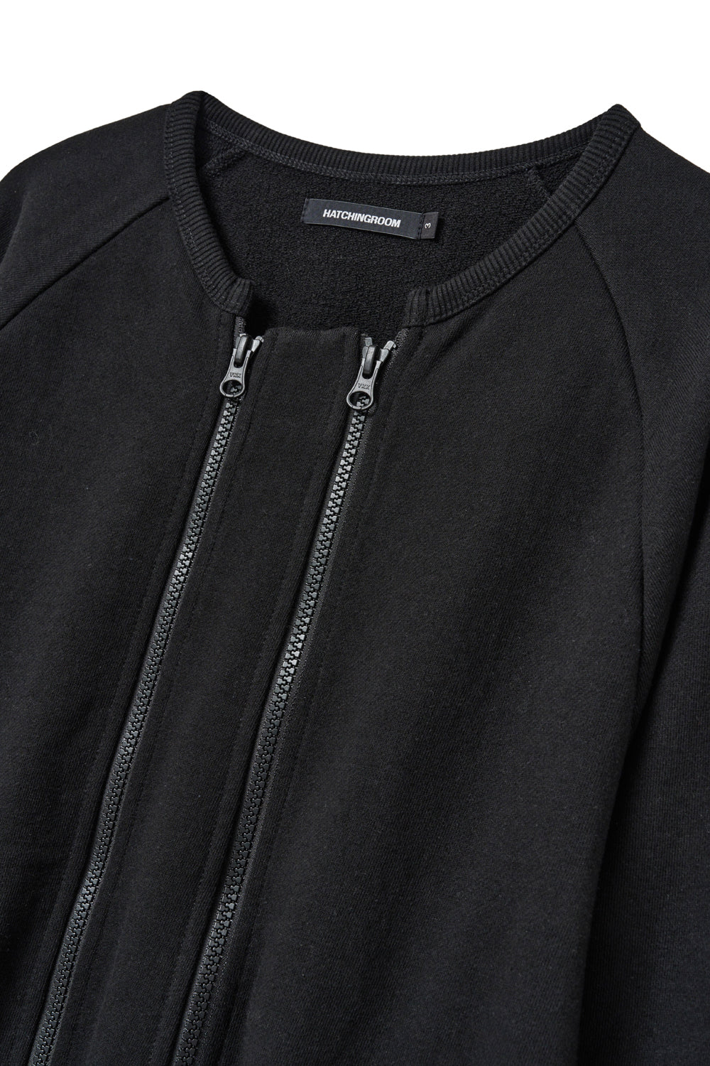 Hatchingroom - Dual Zip Cardigan (Black) product image 4 | TRAB K-Fashion Australia