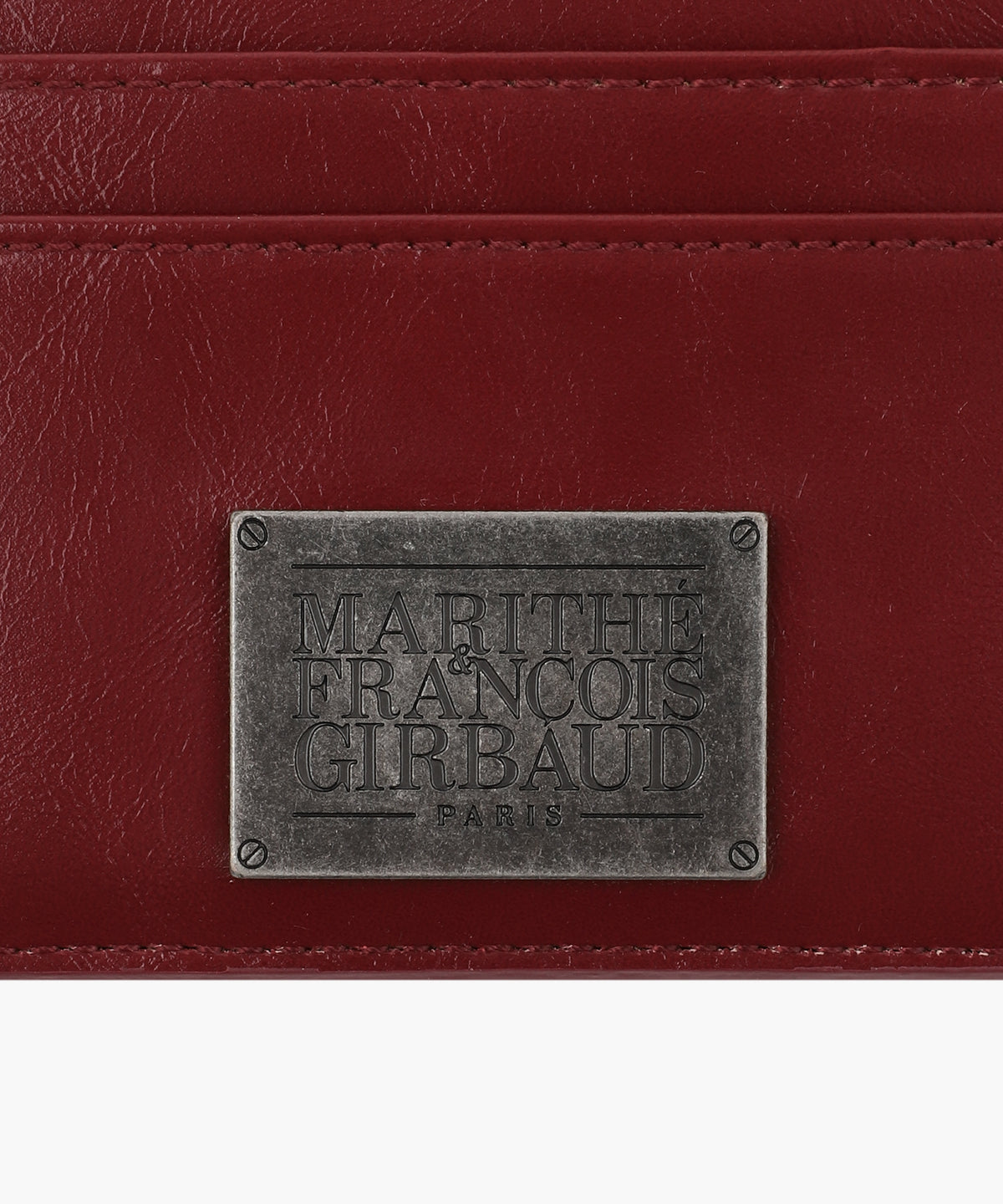 Marithe & Francois Girbaud - Classic Logo Card Wallet (Red) product image 3 | TRAB K-Fashion Australia