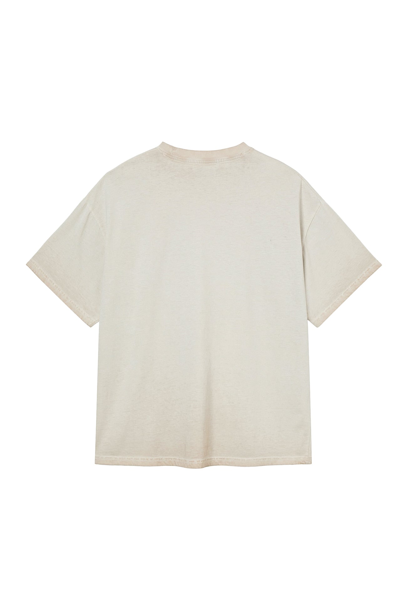 Deinet - Washed Logo T-Shirt (Beige) product image 2 | TRAB K-Fashion Australia