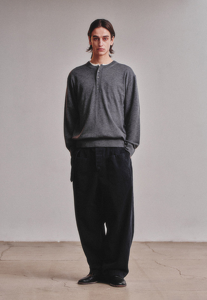 Art if acts - Liam Henley Sweater (Stone) product image 2 | TRAB K-Fashion Australia