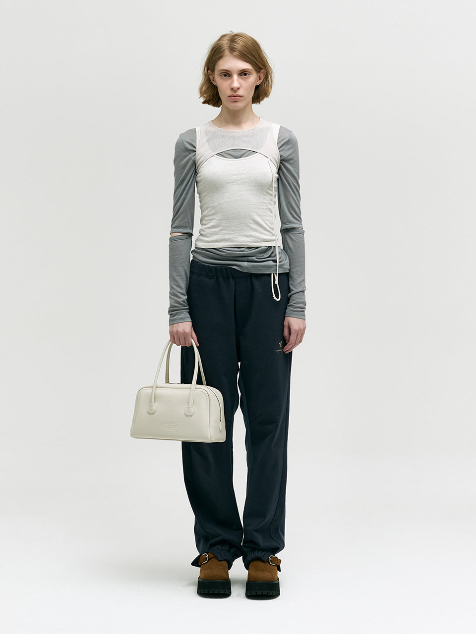 Marge Sherwood - Soft Tote (Cream Plain) product image 3 | TRAB K-Fashion Australia