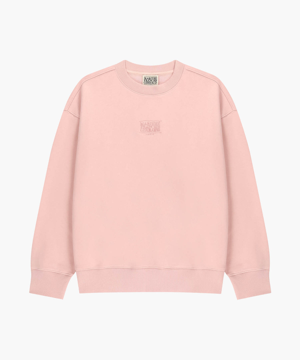 Marithe & Francois Girbaud - Drawing Classic Logo Sweatshirt (Salmon) product image 6 | TRAB K-Fashion Australia