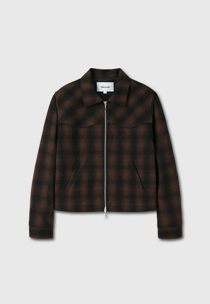 Tonywack - Ombré Wool Western Jacket (Brown/Black) product image 8 | TRAB K-Fashion Australia