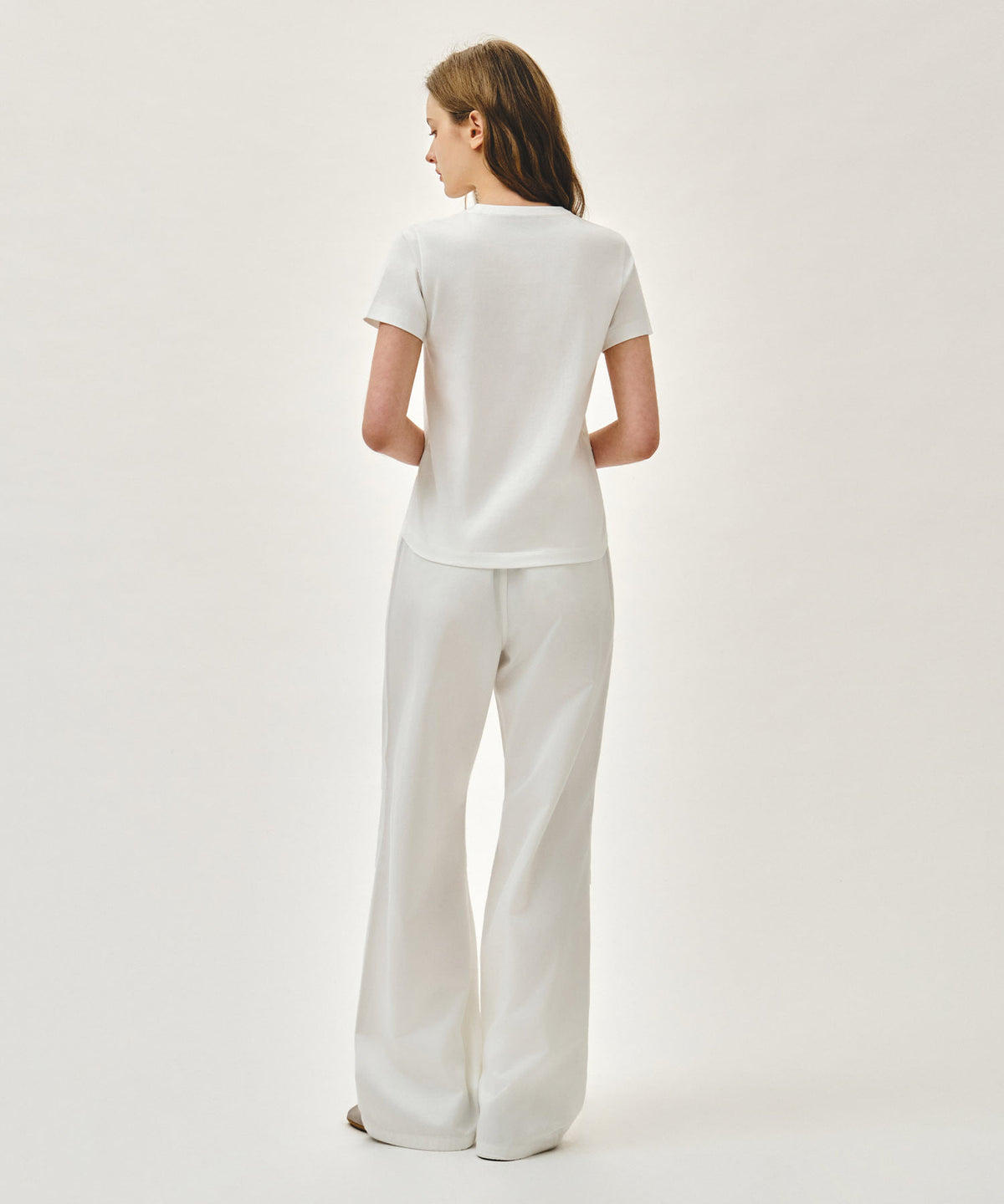 Marithe & Francois Girbaud - Summer Wide Fit Denim Pants (White) product image 5 | TRAB K-Fashion Australia
