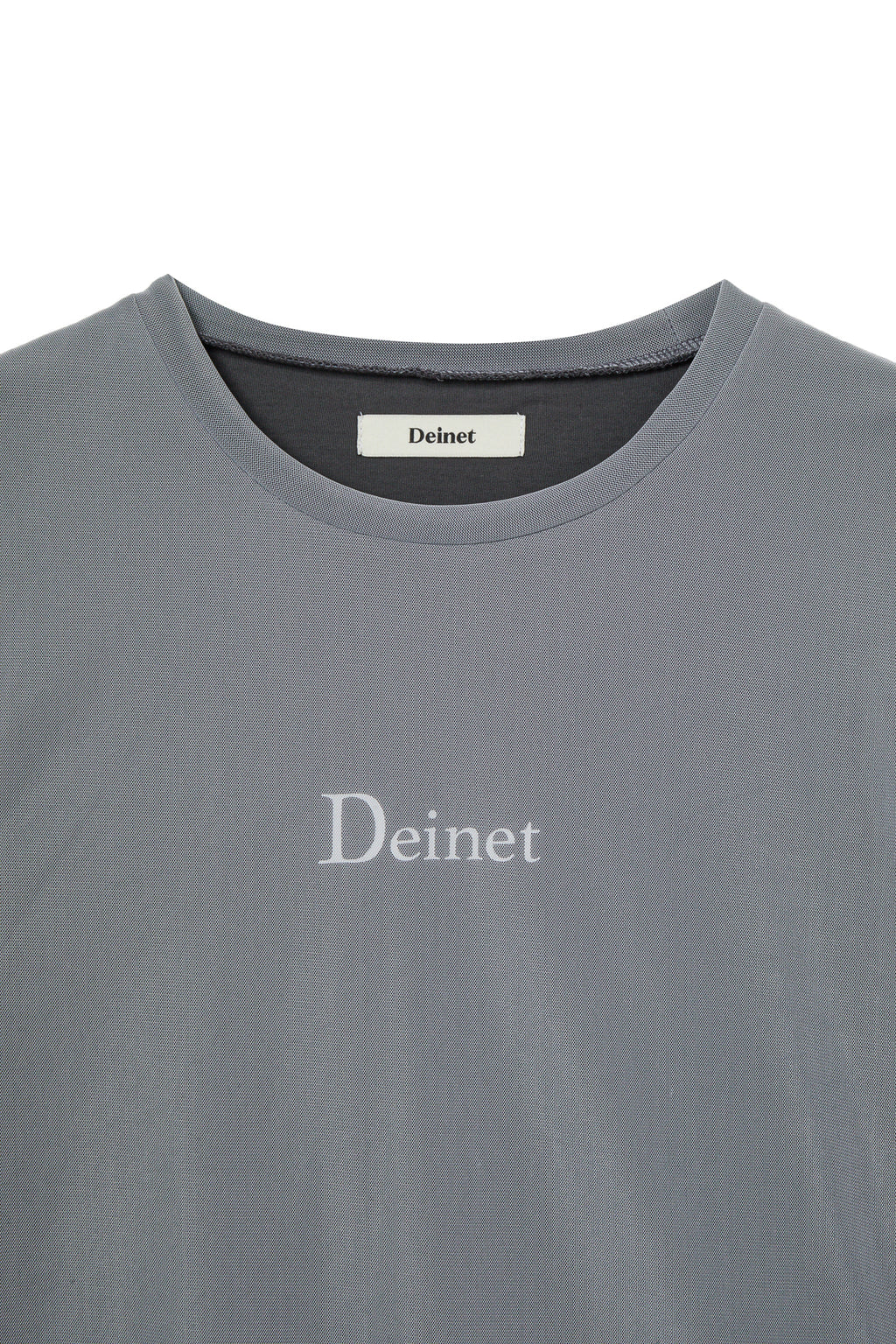 Deinet - See-Through Layered Long Sleeve (Charcoal) product image 3 | TRAB K-Fashion Australia