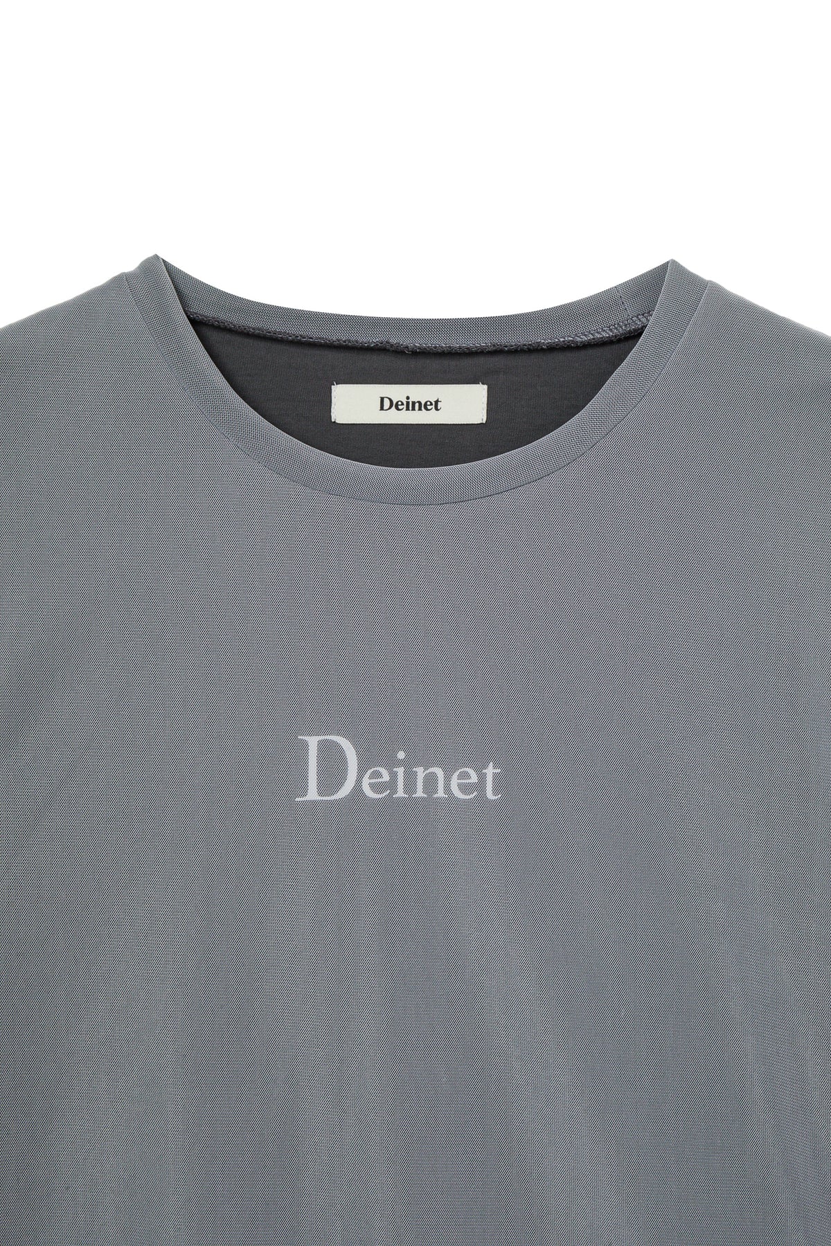 Deinet - See-Through Layered Long Sleeve (Charcoal) product image 3 | TRAB K-Fashion Australia