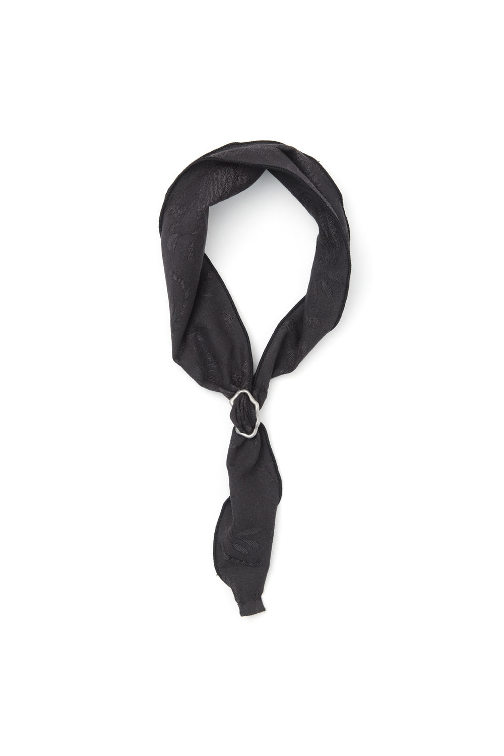 Hatchingroom - Keyring Scarf Paisley Charcoal (OC) product image 1 | TRAB K-Fashion Australia
