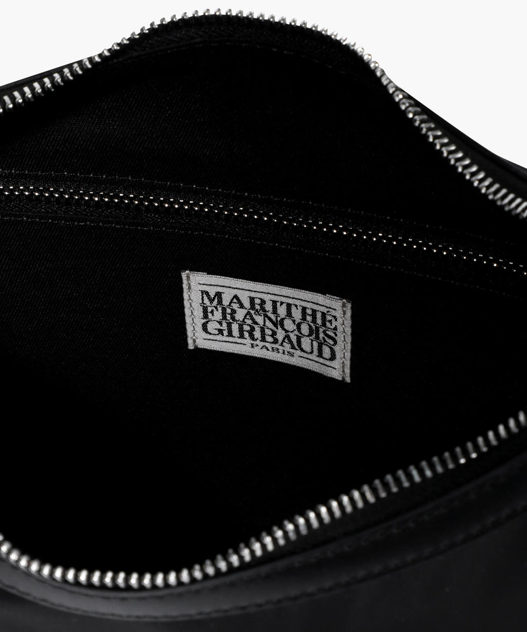 Marithe & Francois Girbaud - Classic Logo Round Shoulder Bag (Black) product image 6 | TRAB K-Fashion Australia