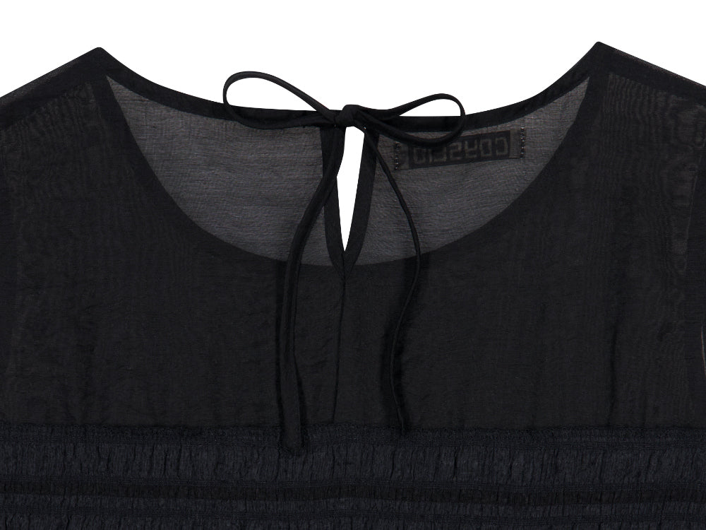 Coyseio - Sheer Layered Sleeveless (Black) product image 18 | TRAB K-Fashion Australia