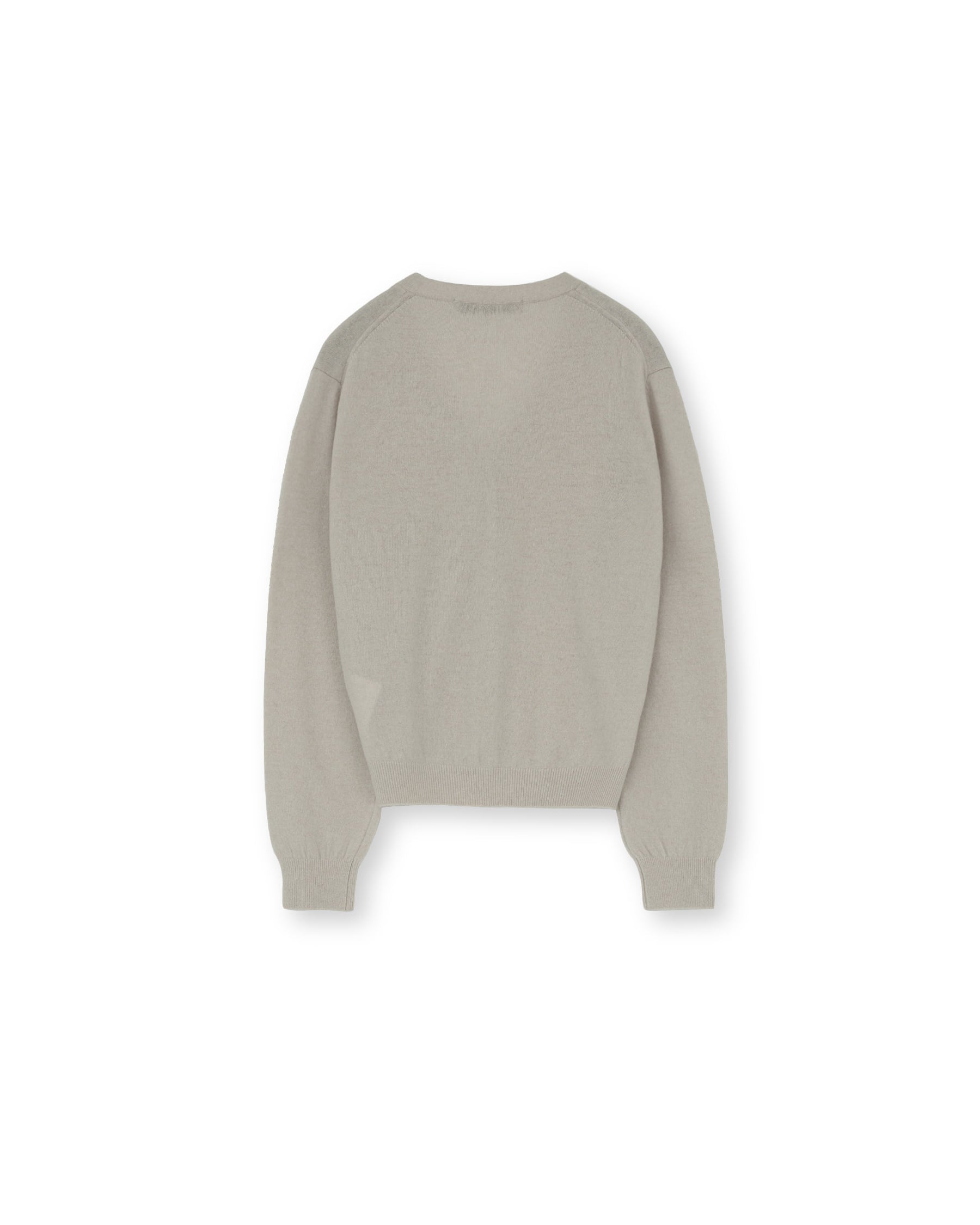 Brownyard - Cashmere V Neck Cardigan (Ivory) product image 4 | TRAB K-Fashion Australia
