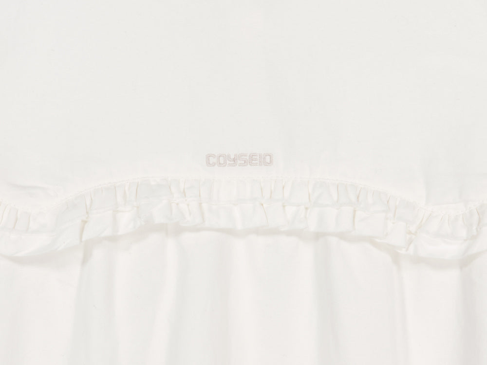 Coyseio - Rough Cut Frill Shirt (Ivory) product image 26 | TRAB K-Fashion Australia