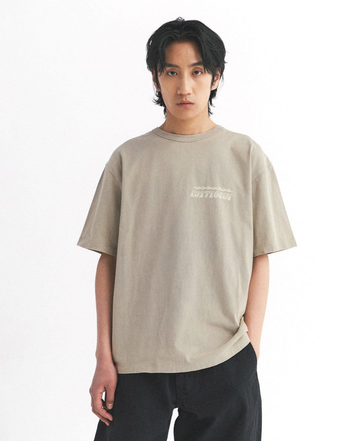 Eastlogue - Vintage Comic T-shirt (Sand) product image 2 | TRAB K-Fashion Australia