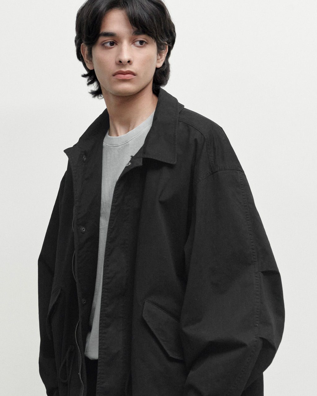 Brownyard - Washed Field Coat (Black) product image 4 | TRAB K-Fashion Australia