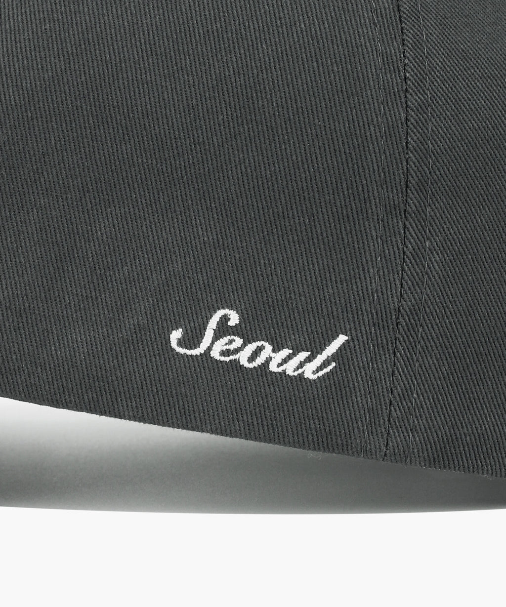 Marithe & Francois Girbaud - Seoul Exclusive Classic Logo Cap (Charcoal) product image 4 | TRAB K-Fashion Australia
