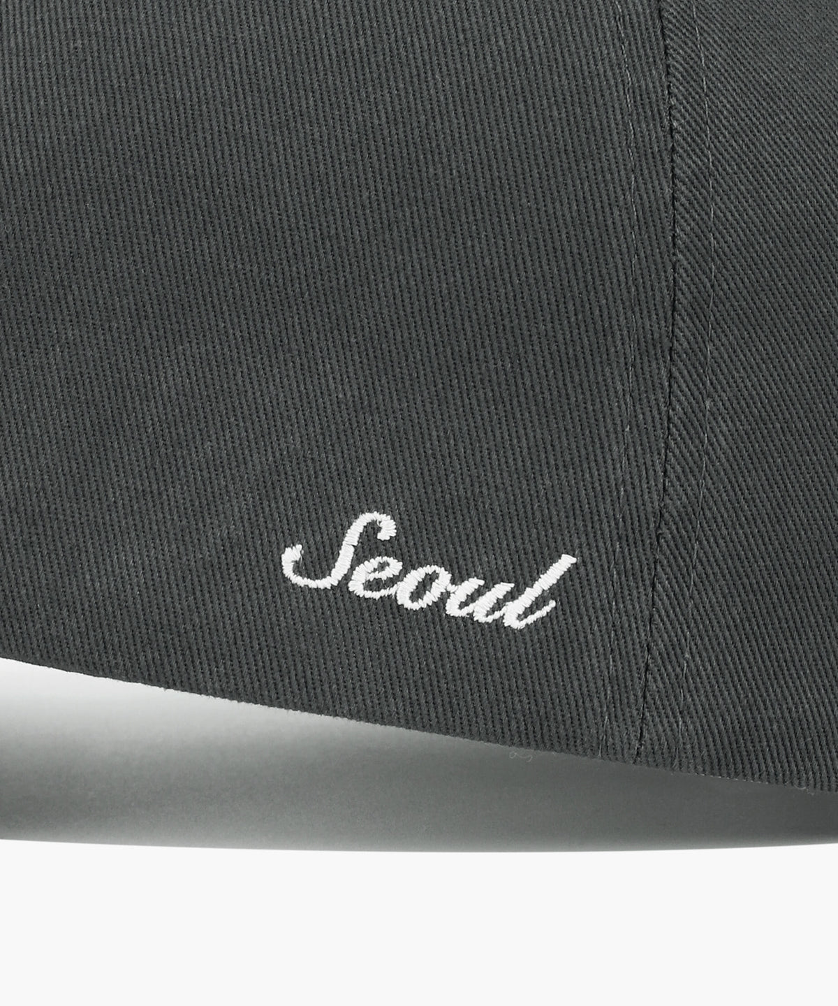Marithe & Francois Girbaud - Seoul Exclusive Classic Logo Cap (Charcoal) product image 4 | TRAB K-Fashion Australia