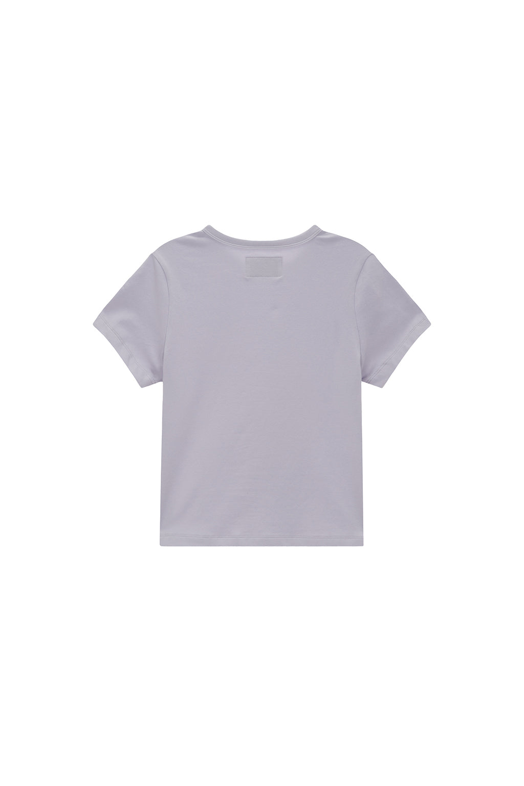 Matin Kim - Glow Printing Crop Top (Lilac) product image 2 | TRAB K-Fashion Australia