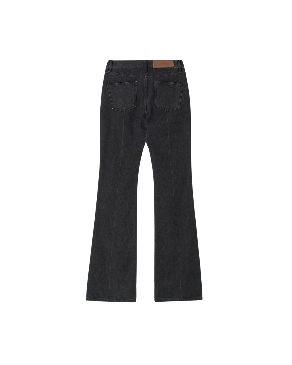 Kimhe Kim - Pearl Embellished Flare Jeans (Black) product image 7 | TRAB K-Fashion Australia
