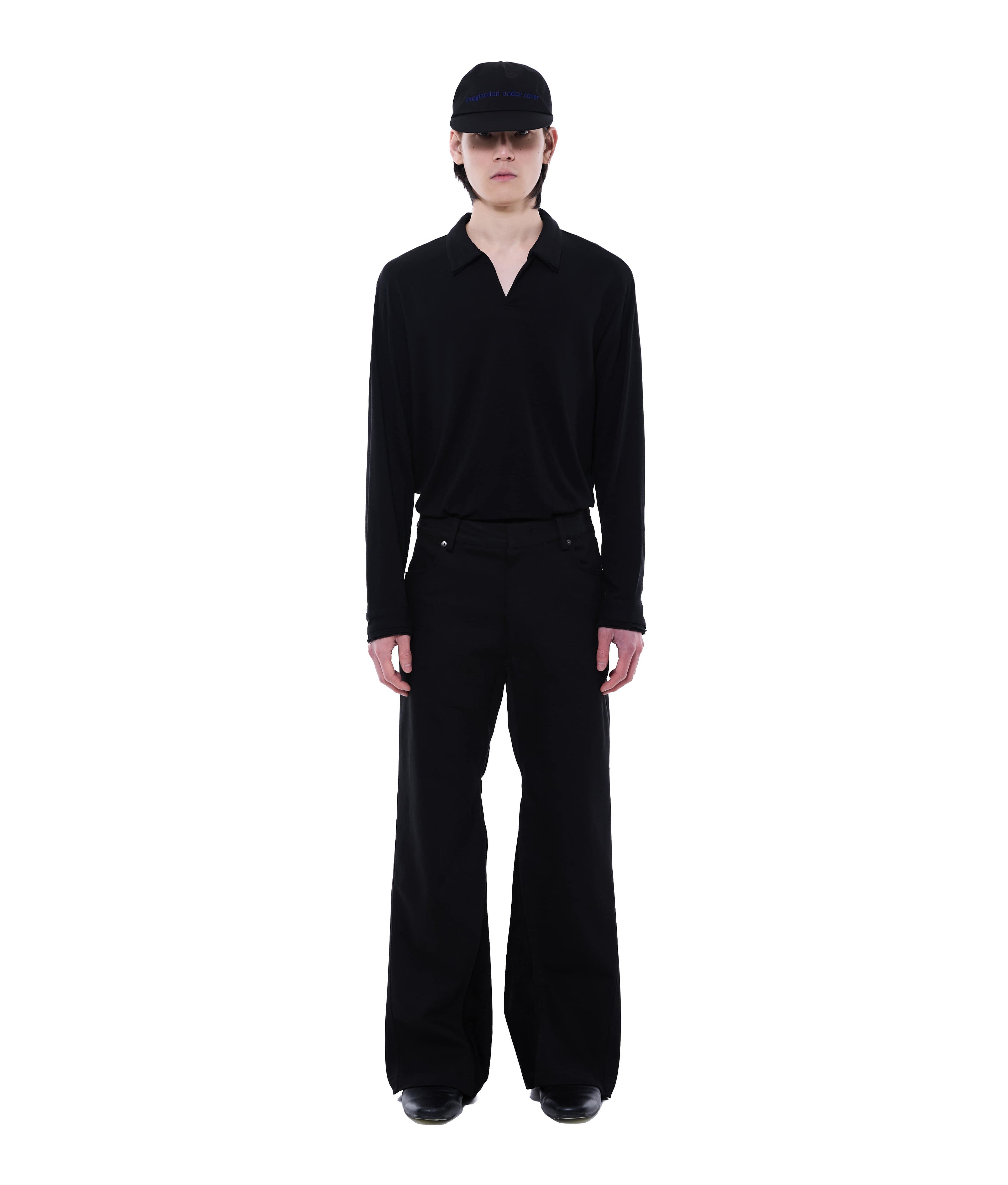 XLIM - Ep.9 01 Polo Shirt (Black) product image 1 | TRAB K-Fashion Australia