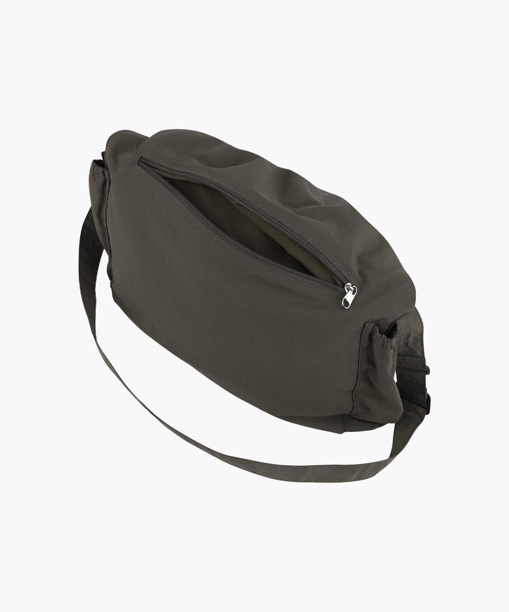 Marithe & Francois Girbaud - Classic Logo String Nylon Cross Bag (Khaki) product image 4 | TRAB K-Fashion Australia